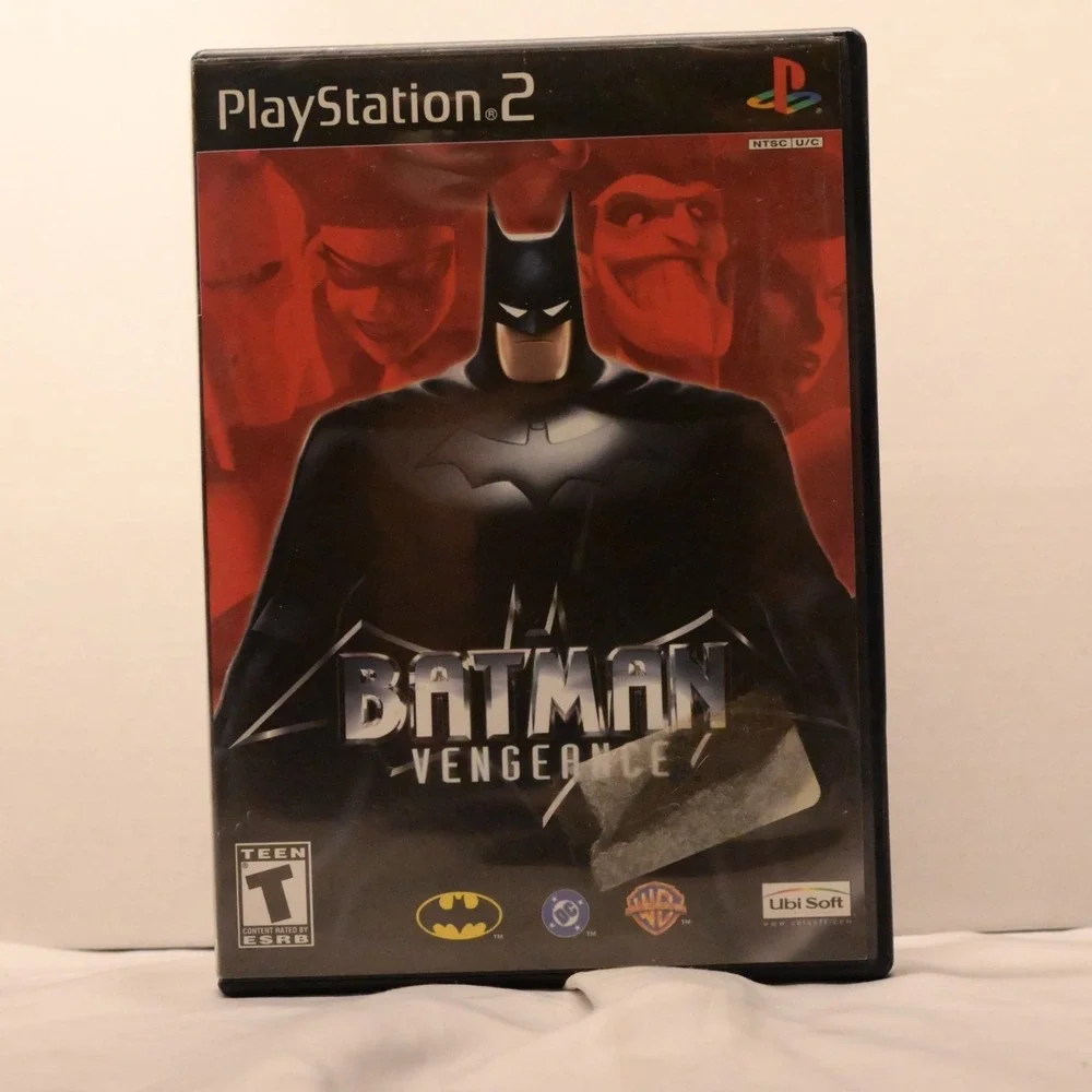 Batman Vengeance PlayStation 2 Complete Manual Reg Card Case